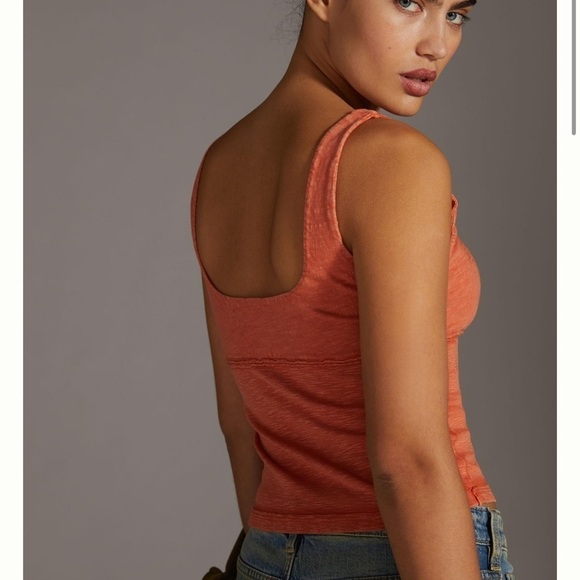 Pilcro Anthropologie Bustier Tank - Picture 3 of 10